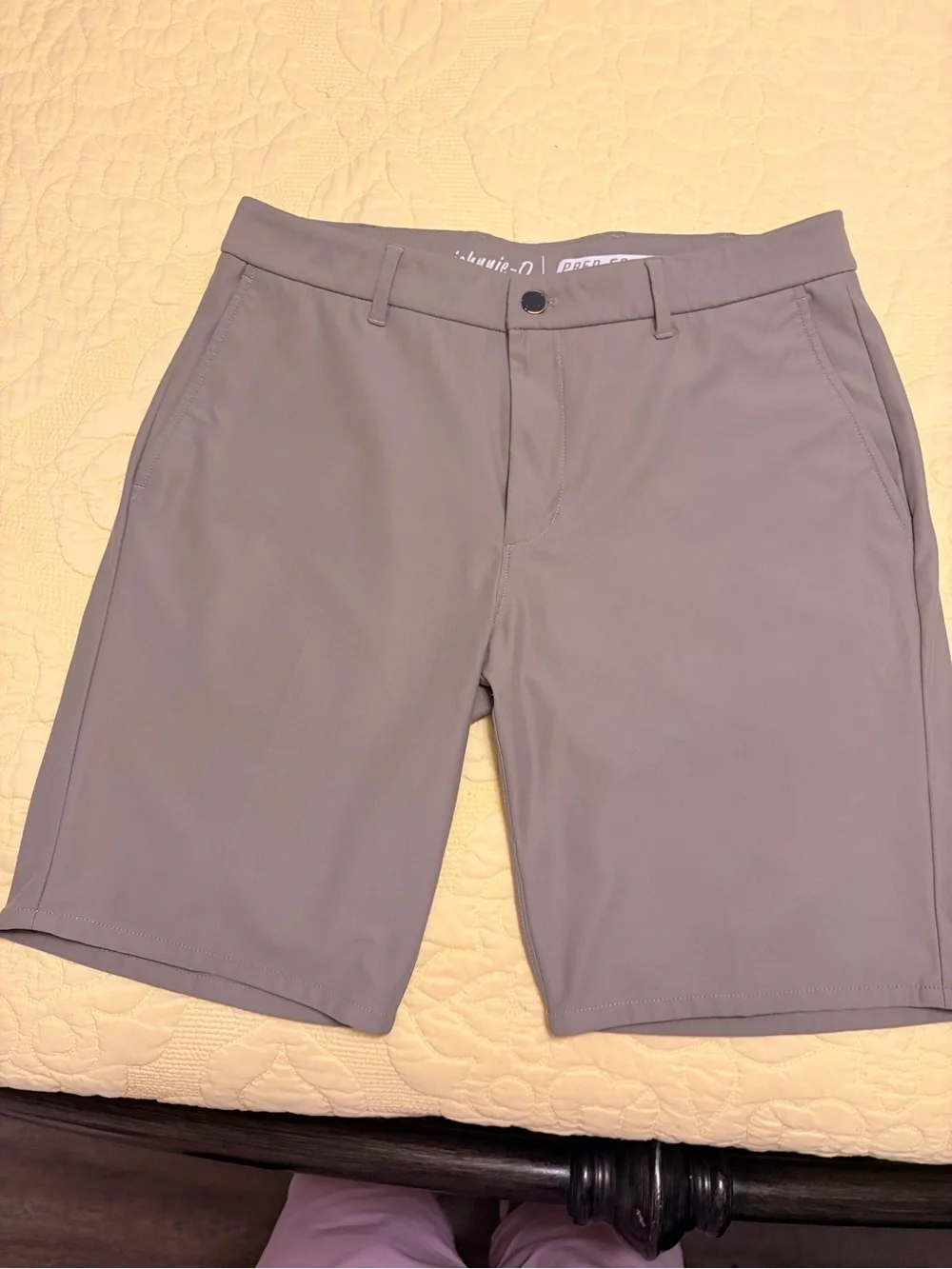 johnnie-O Men's Flat Front Shorts in Khaki
